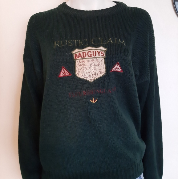 rustic claim Sweaters - 🎄 Rustic claim vintage sweater - dark green 🍁